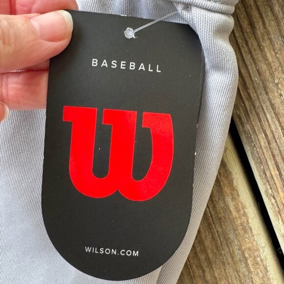 NWT Adult Wilson Knicker Gray Baseball Softball Pants Sz Large Unisex Men Women - Picture 4 of 8